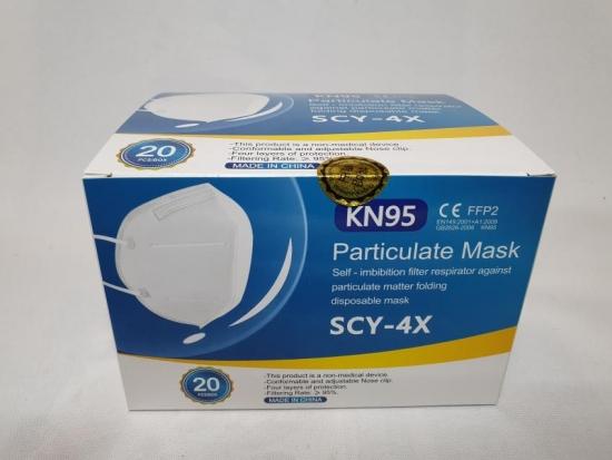 SCY-4X Mund- und Nasenschutz Maske FFP2 Einweg 20er-Pack