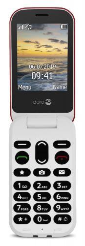 DORO 6040 Mobiltelefon red/white