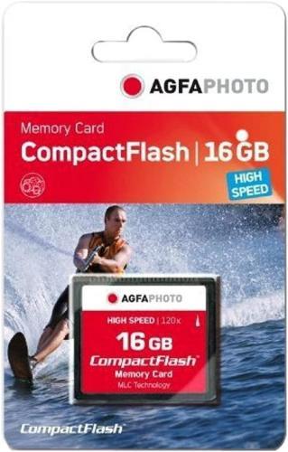 Compact Flash (CF) 16 GB Speicherkarte MLC 120x High Speed AgfaPhoto 