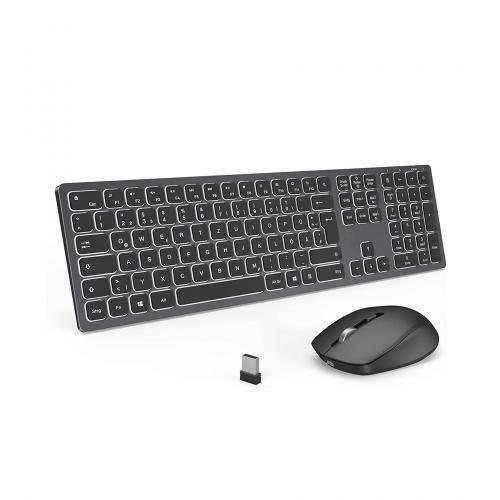 Jelly Comb Tastatur und Maus Set mit Hintergrundbeleuchtung